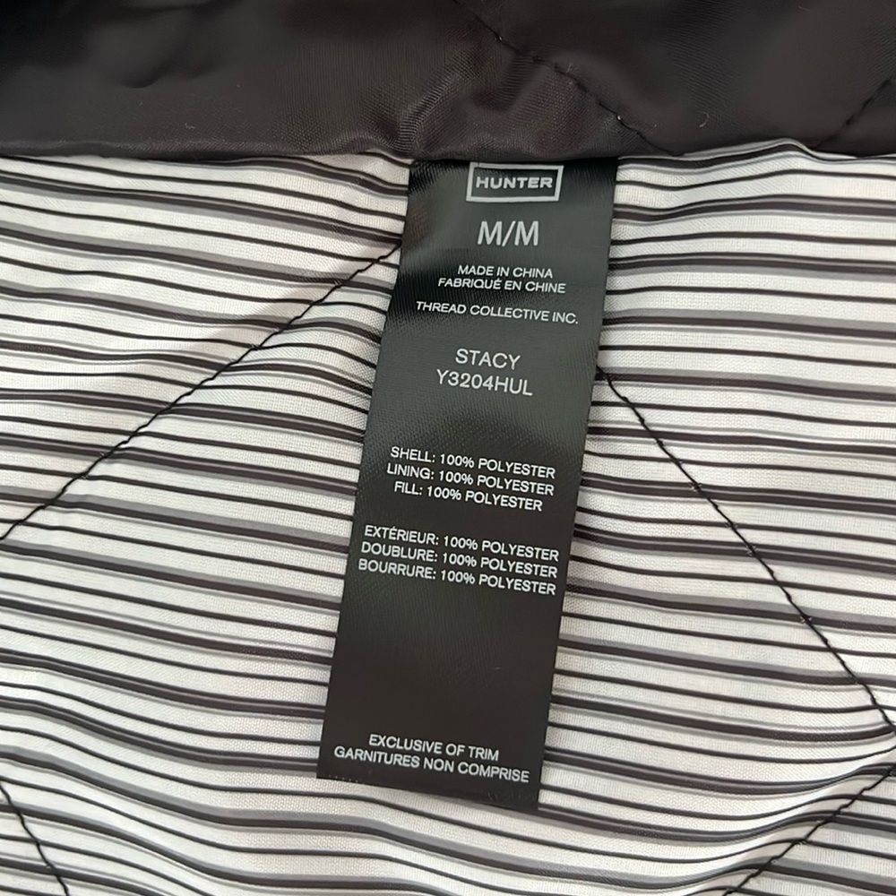HUNTER STACEY BELTED TRENCH COAT-NWT - Picture 10 of 11